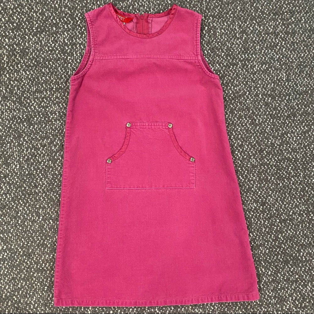 ESPRIT Fuchsia Pink Front Pocket Dress